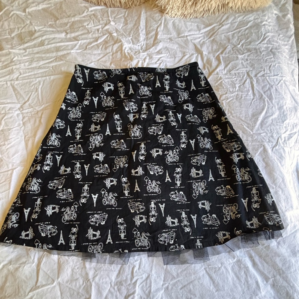 Promod black skirt